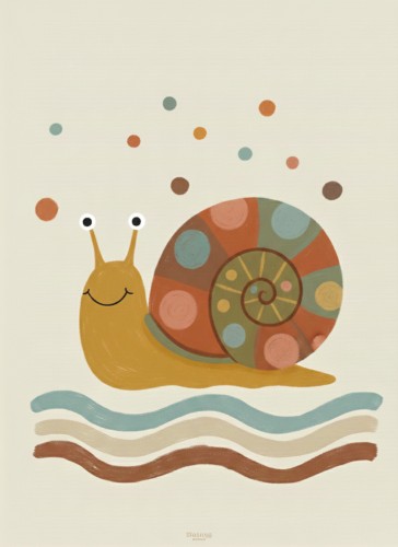 plakat_stasiula_morski_swiat_slimak